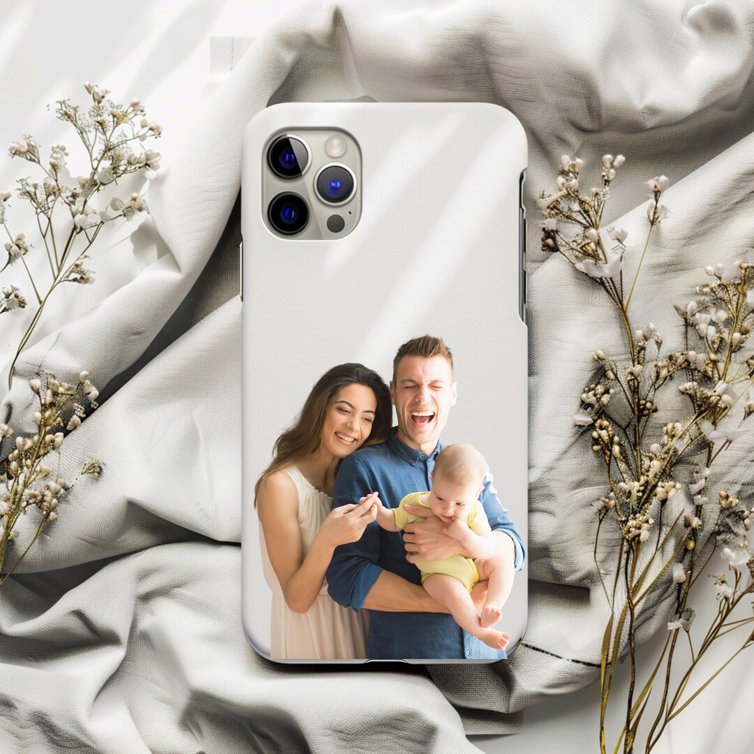 Personalized iPhone Case, Mom Photo Phone Case, Personalized Phone Case