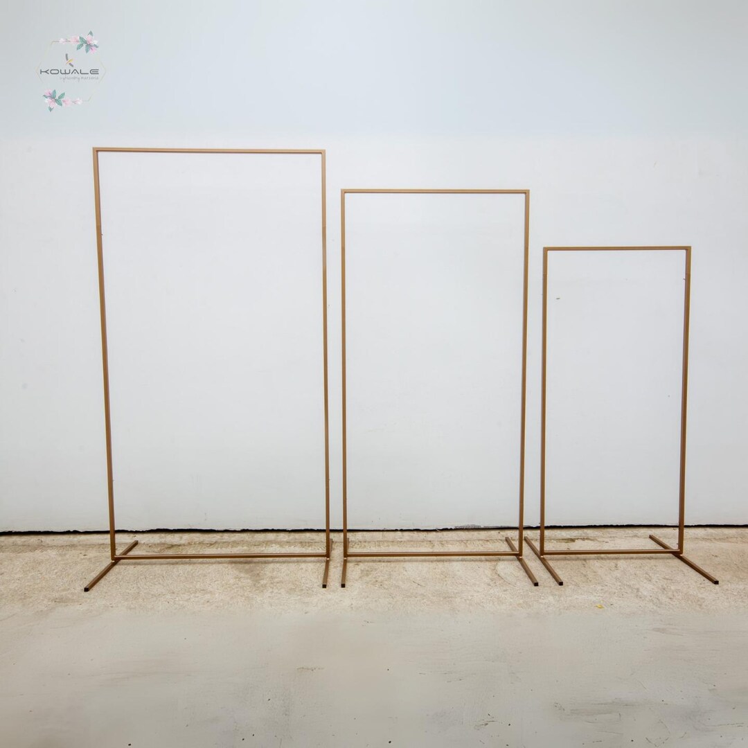 Rectangular Metal Frame/ Stand for Signs/ Wedding Stand/ Seating Plan ...