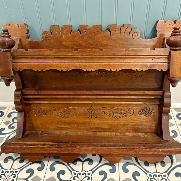 Picture of Victorian Wall Shelf - Etsy