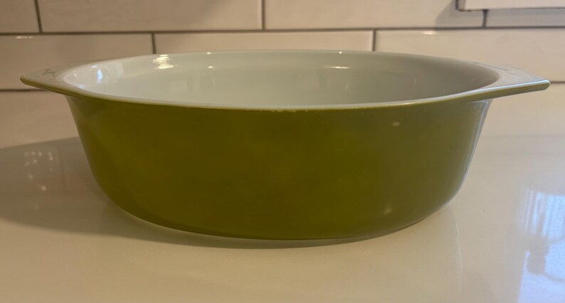 Vintage Pyrex Avocado Green Verde 045 Casserole Dish - Etsy