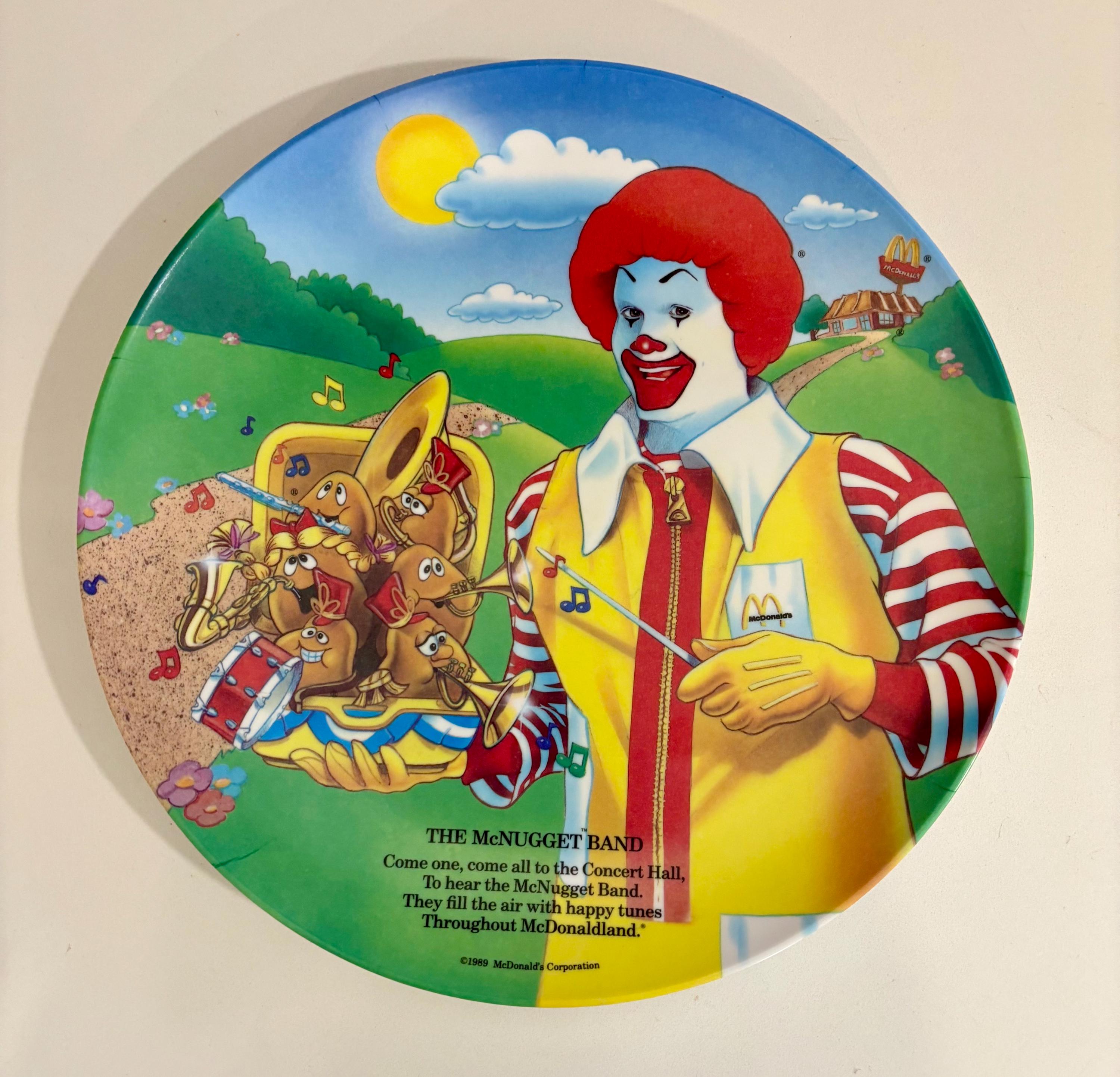Mcdonalds Plates 1980s - Etsy