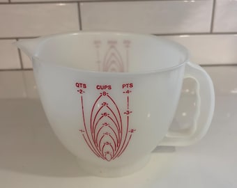 Vaso medidor Tupperware Mix N Store vintage