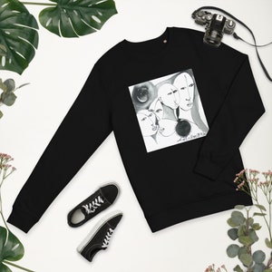 Artsy Unisex organic sweatshirt
