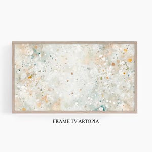 Abstract Art for Frame TV: Modern Neutral Painting (Digital Download)