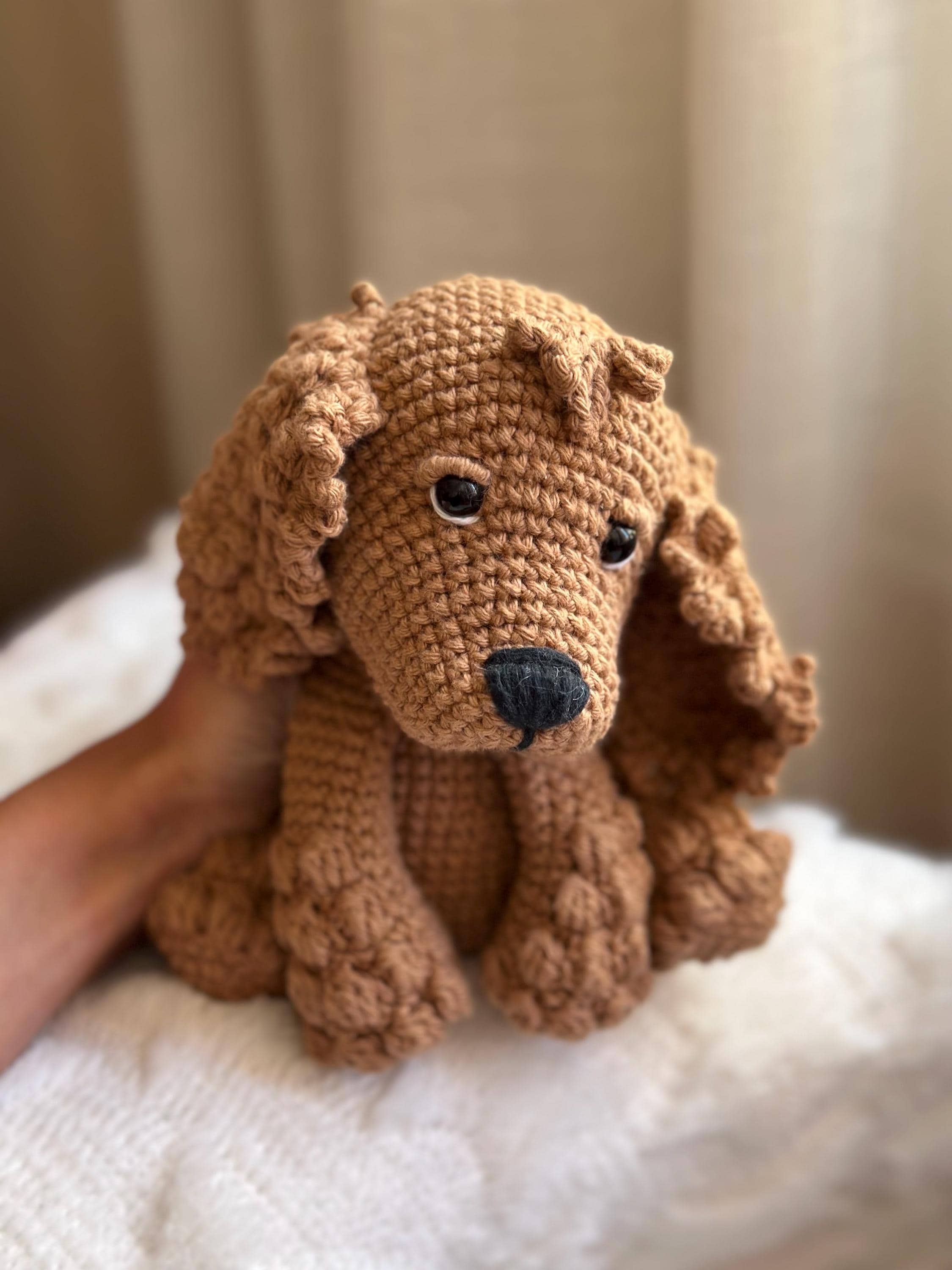 Crochet Pattern Cocker Spaniel Dog Amigurumi | Digital PDF Pattern in ...