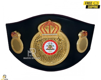 Cintura da titolo WBA World Boxing Association per adulti, taglia unica, 3D, qualità premium