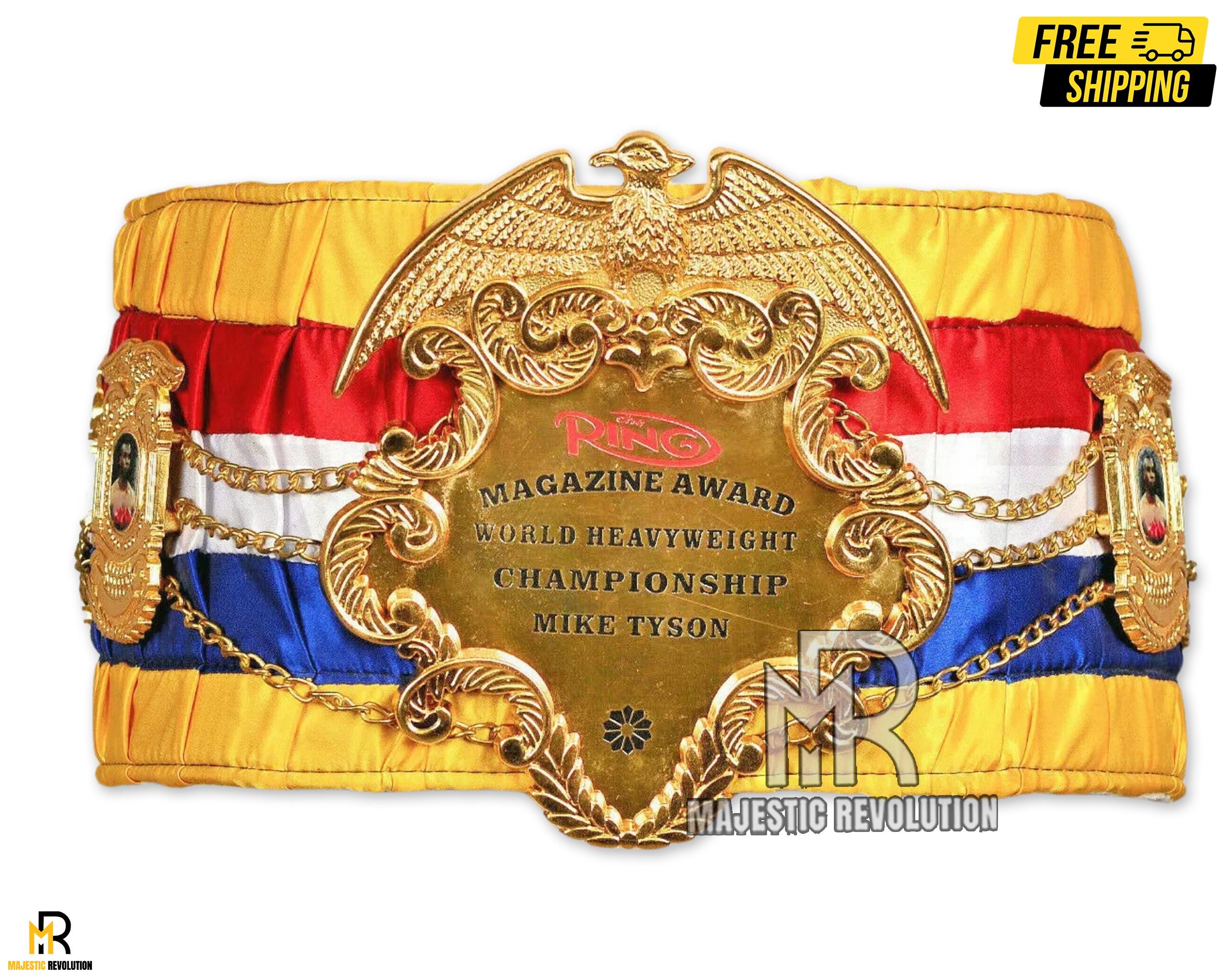 マイク・タイソン リングマガジン賞ベルト - 世界ヘビー級王座