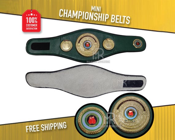 ボクシング ミニ チャンピオンシップ ベルト セット - WBC、Wba、WBO