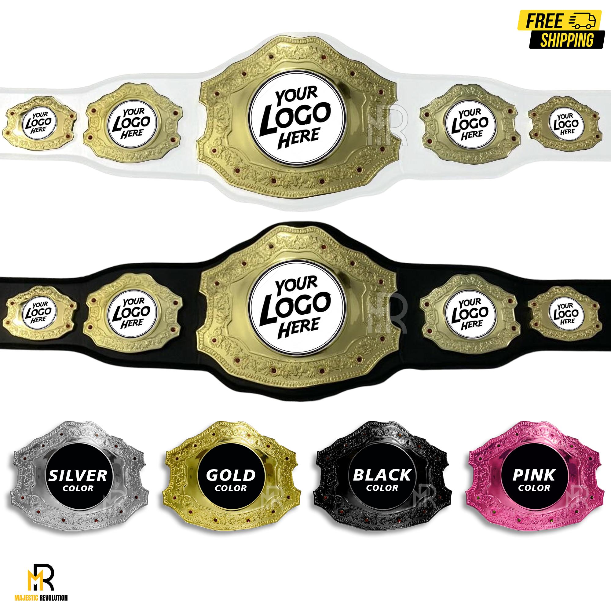 Benutzerdefinierte Gürtel | Personalisiertes Geschenk für Ihn, Papa, Ehemann | Personalisierter Wrestling-Gürtel | Logo hinzufügen | Geburtstags- oder Ruhestandspreis