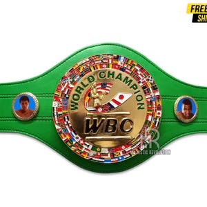 WBC Asian Boxing Council Championship Belt - Iconic Piece of