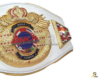【魂の極限値下げ】ISKA チャンピオンベルト　レプリカ　キックボクシング ISKA世界キックボクシング選手権タイトル3Dベルト - Etsy 日本