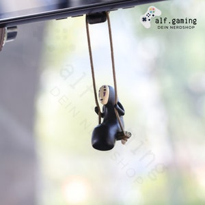 Studio Ghibli Chihiros Traveling Wooden Swing Figure Faceless for Car, Plants, Gift, Decoration image 3