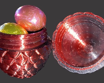 Magical 3D Printed Dragon Egg  Intricate Surprise Easter Egg  Unique Fantasy Decor or Easter Gift