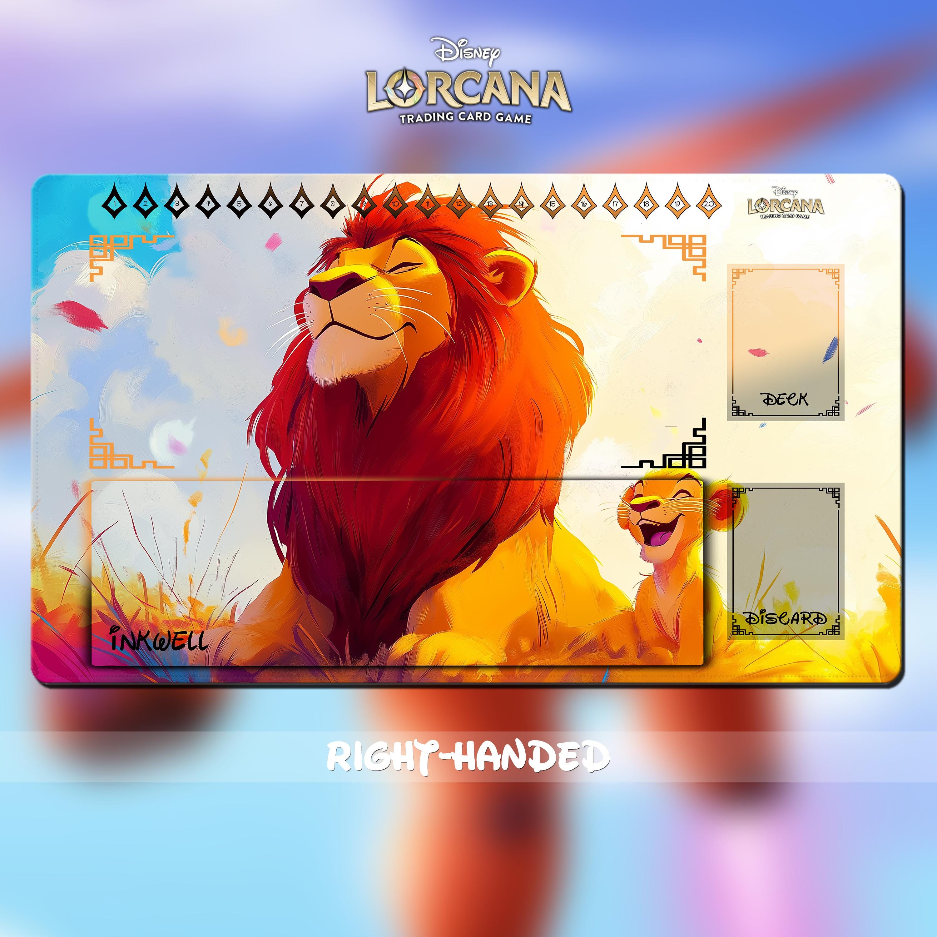 Lorcana Playmat Simba - Etsy