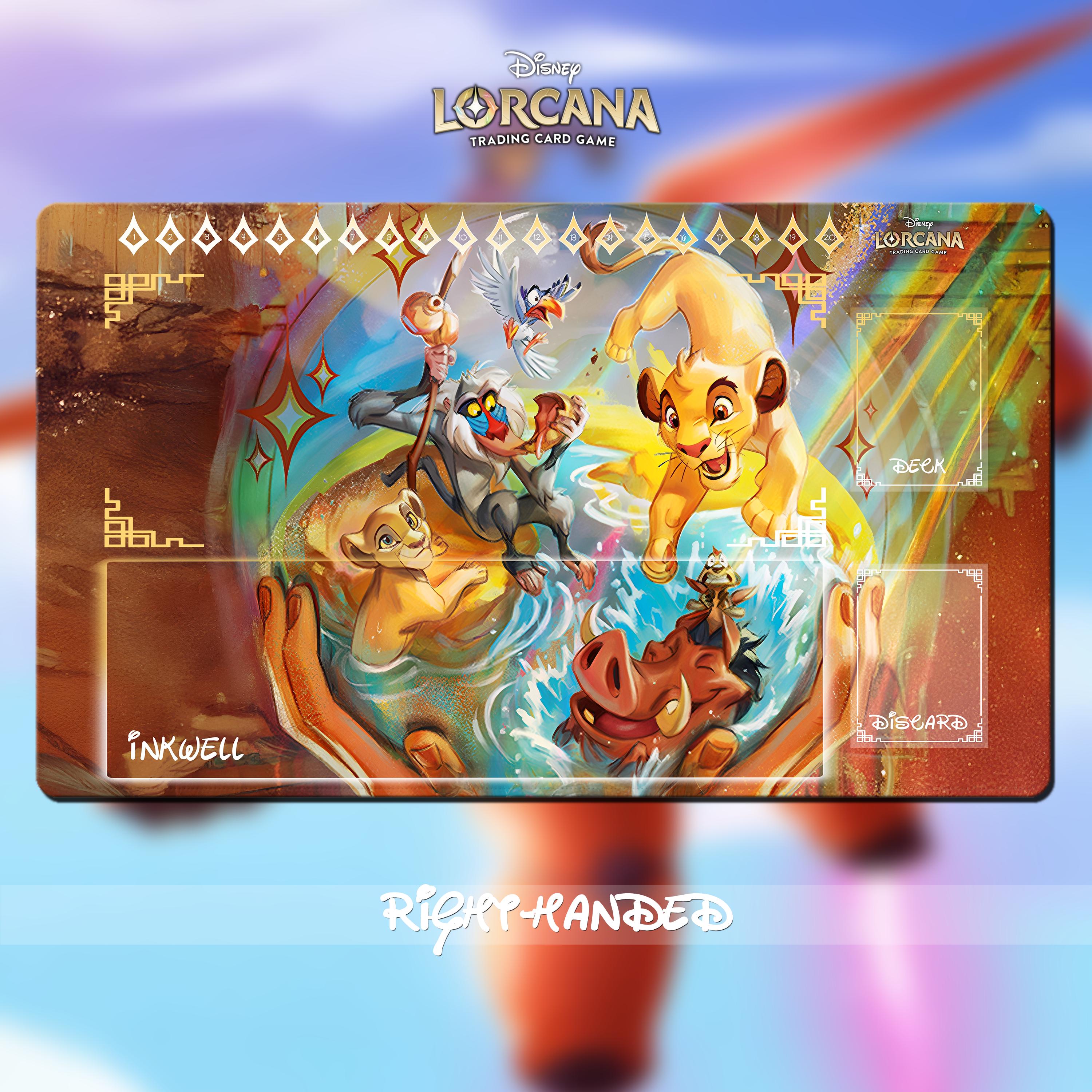 Lorcana Playmat Simba - Etsy