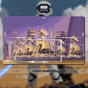 Tapete de juego Star Wars: Unlimited TCG - Droides de batalla - 600 x 350 mm (24" x 14") - TCG