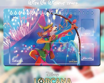 Lorcana TCG Spielmatte - Robin Hood - 24" x 14" (600 x 350 mm)