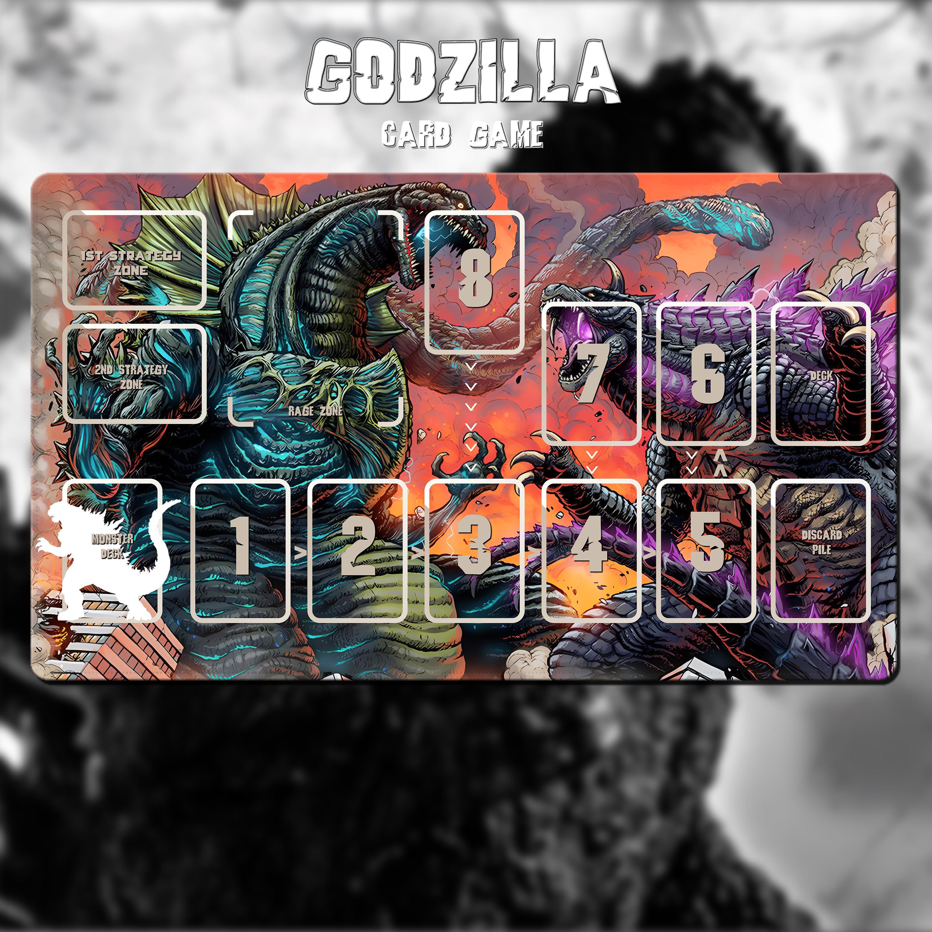 Godzilla TCG Playmat - Godzilla Card Game - Kaiju - 24