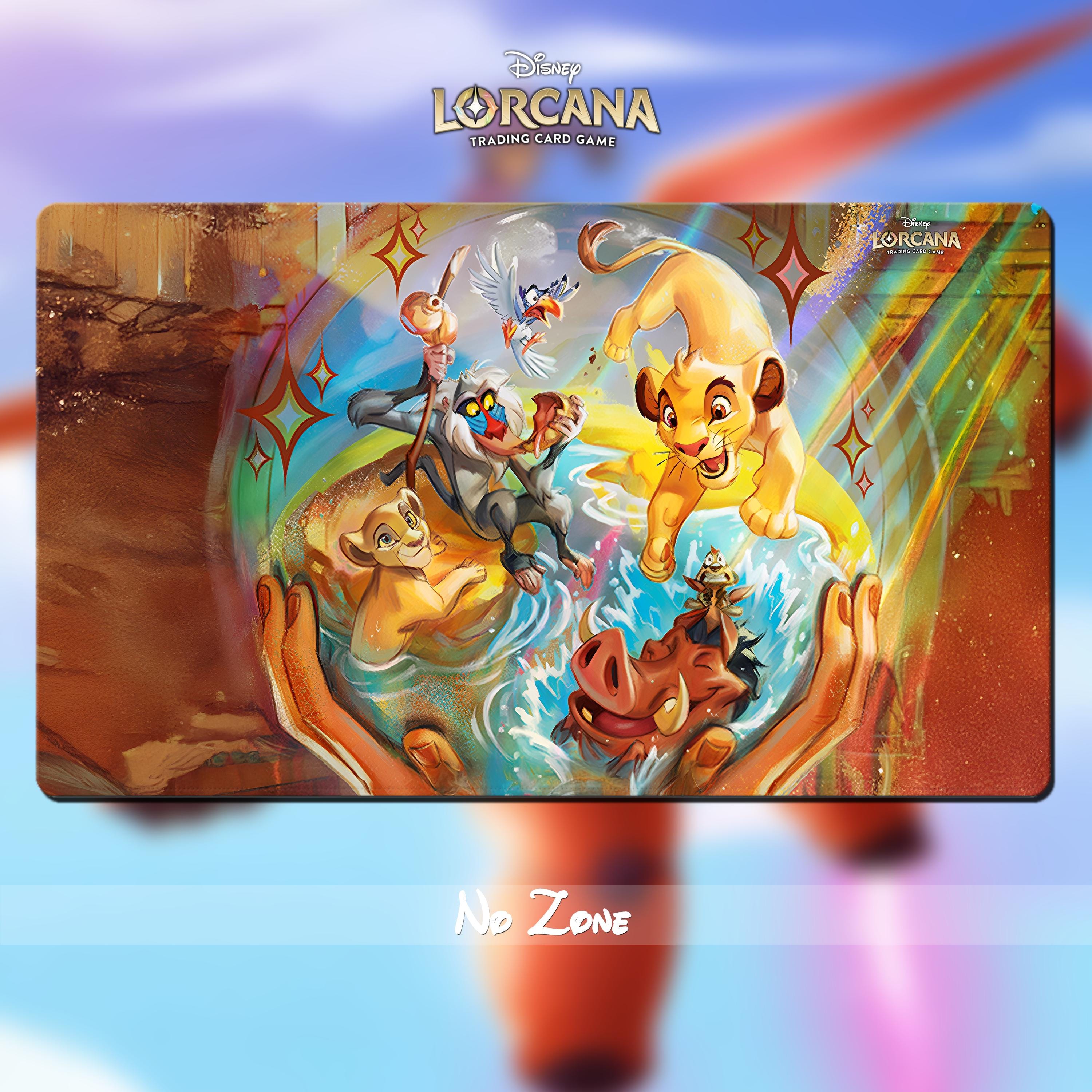 ロルカナ　シンバ　プレイマット Disney Lorcana Playmat Simba - Pride Protector FOIL DLC 2025