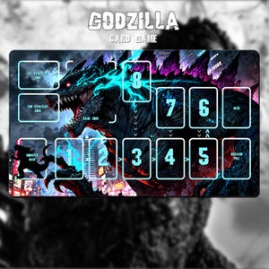 Godzilla TCG Playmat - Godzilla Card Game - Kaiju - 24" x 14" (600 x 350 mm)