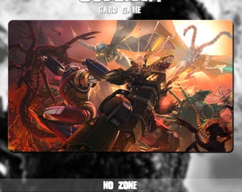 ゴジラ TCG プレイマット - メカゴジラ - メガギラス - モスラ
