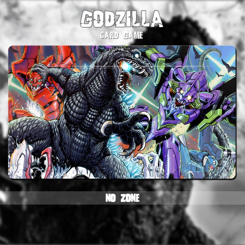 Godzilla TCG Playmat - Godzilla Card Game - Kaiju - 24