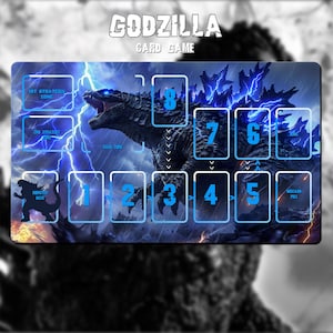 ゴジラ TCG プレイマット - ゴジラ カードゲーム - 怪獣 - 24インチ x