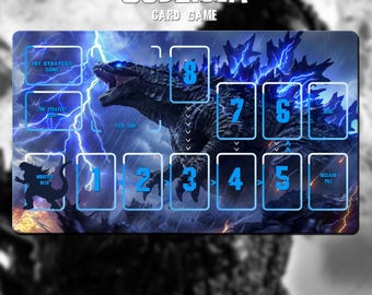 ゴジラカード　プレイマット Godzilla TCG Playmat - Godzilla Card Game - Kaiju - 24