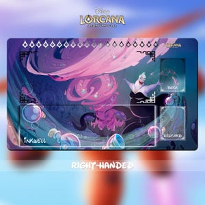 Tapete de brincar Lorcana TCG - Ursula - 600 x 350 mm (24" x 14")