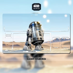 Tapete de juego Star Wars: Unlimited TCG - R2D2 - 600 x 350 mm (24" x 14") - TCG