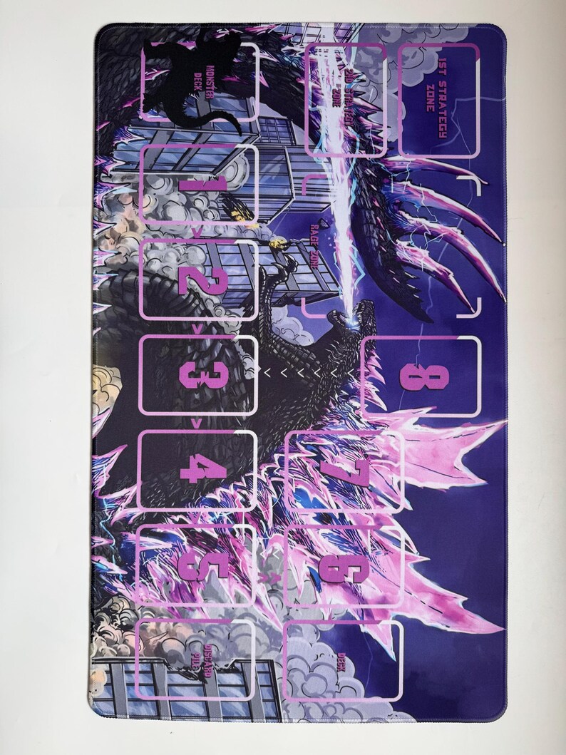 Godzilla TCG Playmat - Godzilla Card Game - Kaiju - 24