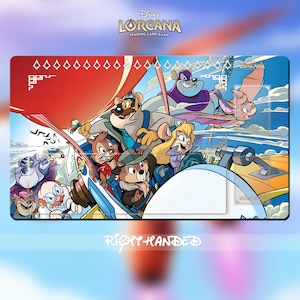 Lorcana TCG Playmat - Chip'n Dale - Rescue Rangers - 24" x 14" (600 x 350 mm)