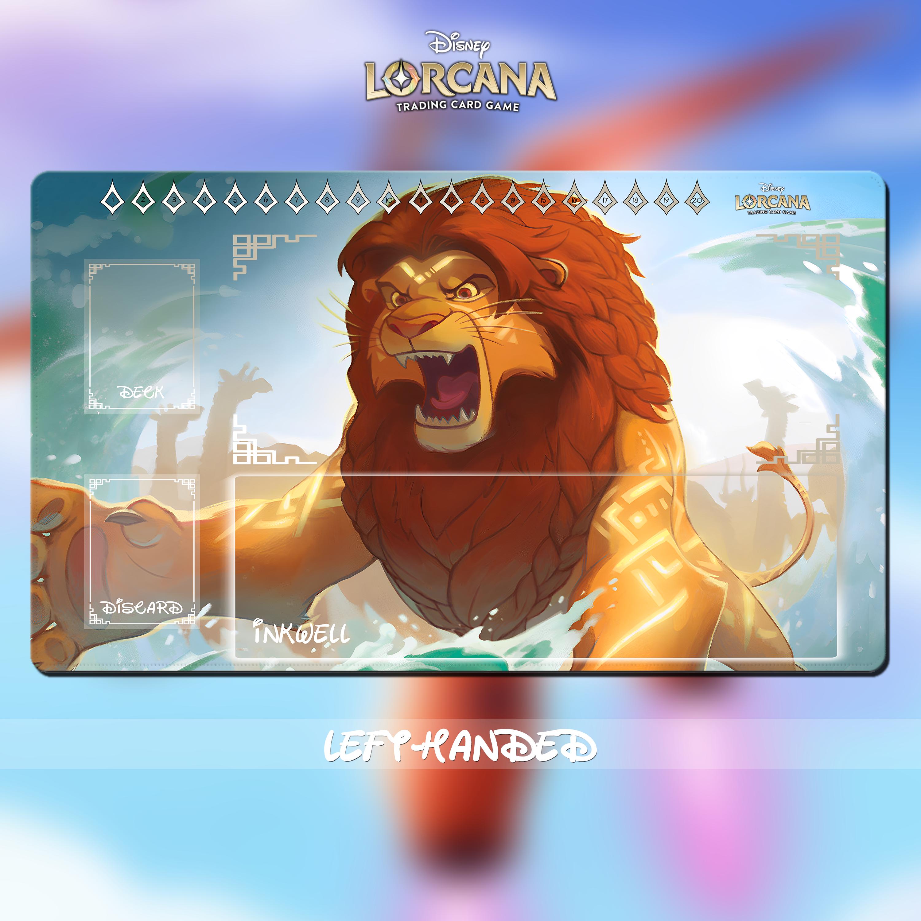 Disney Lorcana シンバ プレイマット Disney Lorcana Playmat - The Lion King - It Means No Worries