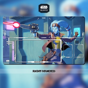 Tapete de juego Star Wars: Unlimited TCG - Coruscant Dissident - 24"x 14" (600 x 350 mm) - TCG