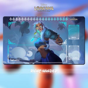 Lorcana TCG-Spielmatte – Kida Princess of Atlantis – 600 x 350 mm
