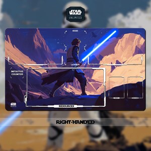 Tapete de juego Star Wars: Unlimited TCG - Jedi - 600 x 350 mm (24" x 14") - TCG