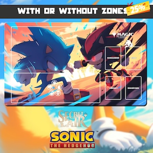 Shadow the Hedgehog Mtg Playmat - Etsy Sweden