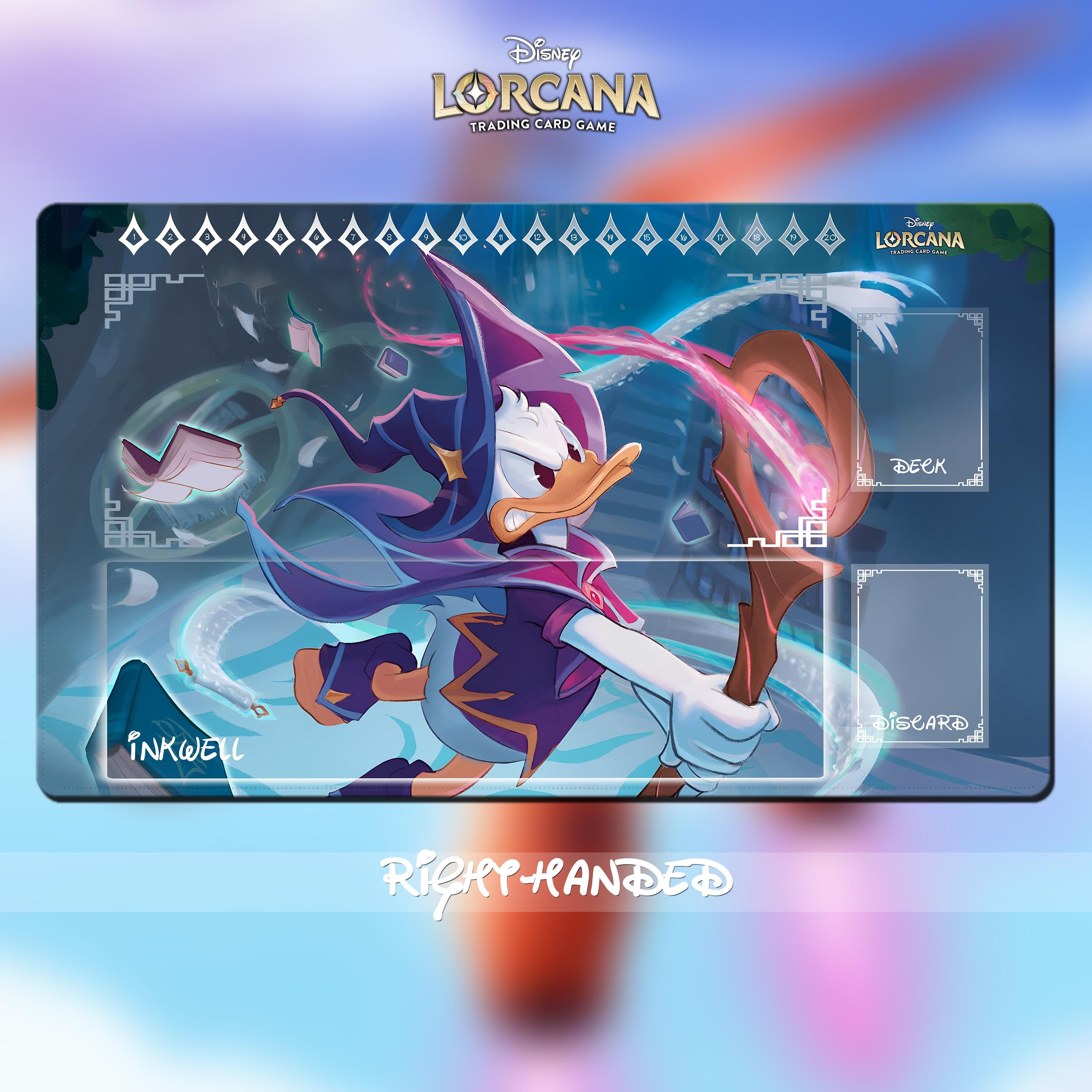 Disney LORCANA プレイマット（Donald Duck） Amazon.com: Ravensburger Disney Lorcana TCG Playmat