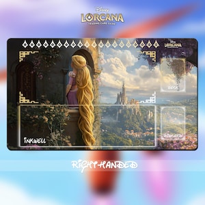 Lorcana TCG-Spielmatte – Tangled – Rapunzel – 600 x 350 mm