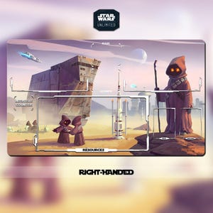 Star Wars: Tapete de juego Unlimited TCG - Clan de Kekit - 24"x 14" (600 x 350 mm) - TCG