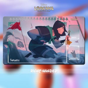 Lorcana TCG Playmat - Mulan - 24&quot; x 14&quot; (600 x 350 mm)