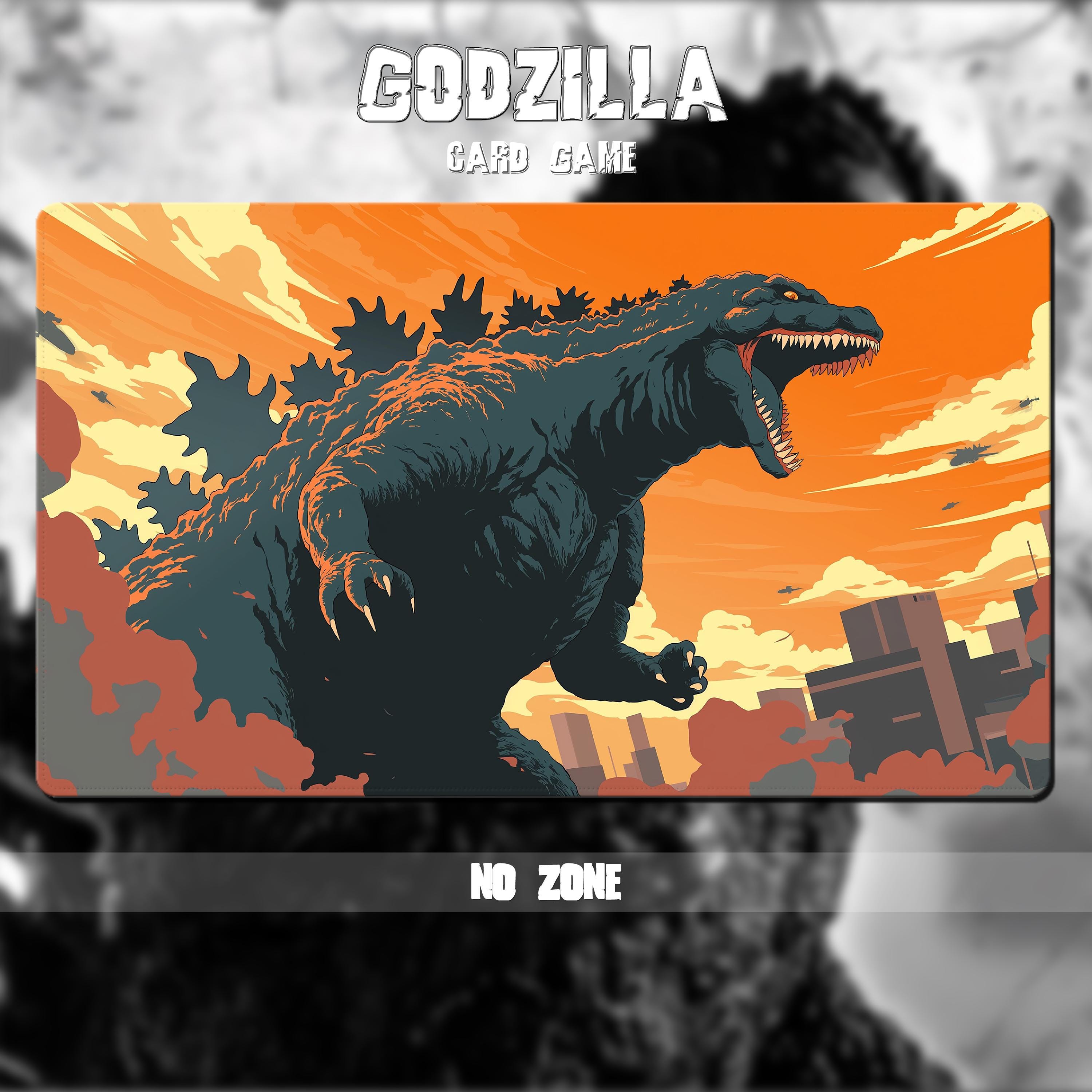 ゴジラ TCG プレイマット - ゴジラ カードゲーム - 24インチ x 14