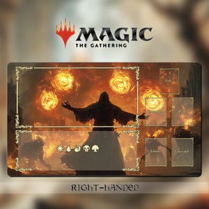Tapis de jeu Magic The Gathering - MTG -  24"x 14" (600 x 350 mm) - TCG