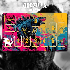 Godzilla TCG Playmat - Godzilla Card Game - Kaiju - 24" x 14" (600 x 350 mm)