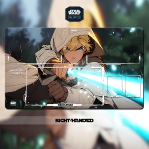 Tapete de juego Star Wars: Unlimited TCG - Luke - 600 x 350 mm (24" x 14") - TCG