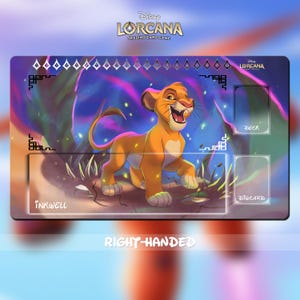 Lorcana Simba Playmat - Etsy