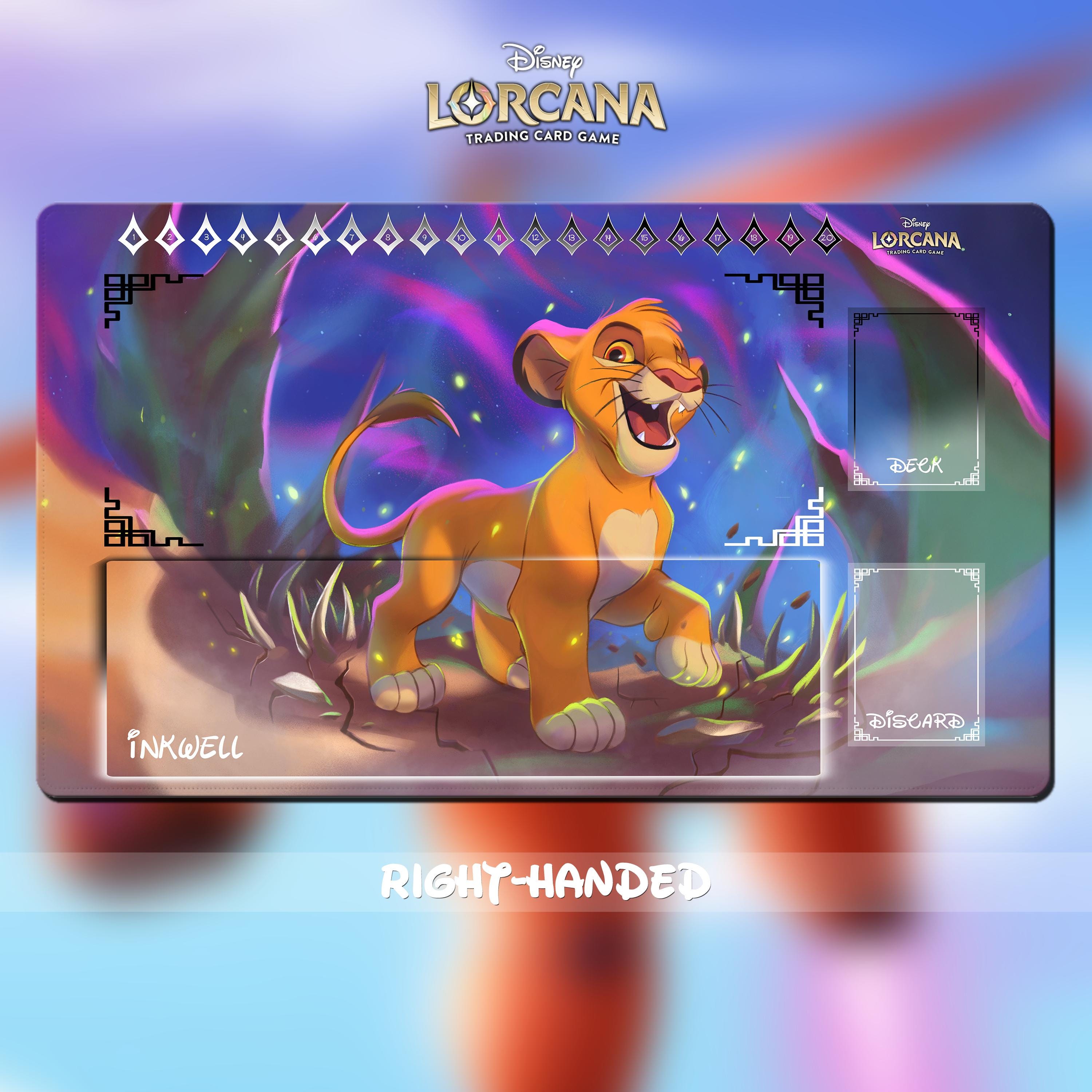 【1時間限定特価】ディズニーロルカナ プレイマット シンバ サイドイベント限定 Lorcana TCG プレイマット - シンバ - 24