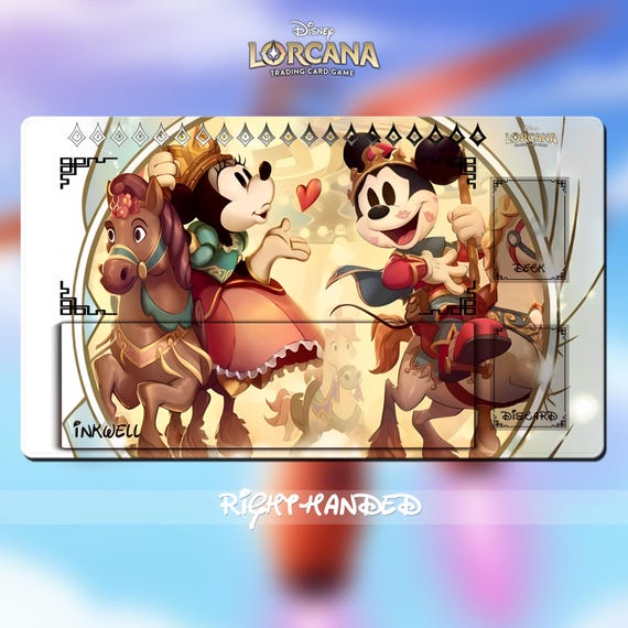 Lorcana TCG Playmat - Minnie Mouse and Mickey Mouse - 24