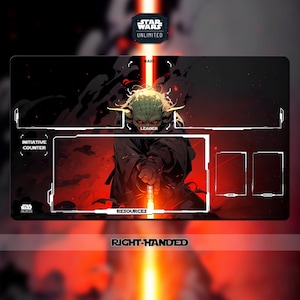 Tapete de juego Star Wars: Unlimited TCG - Yoda - 600 x 350 mm (24" x 14") - TCG