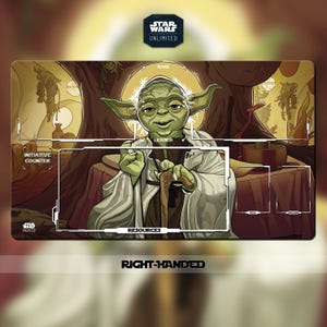 Tapete de juego Star Wars: Unlimited TCG - YODA - 24"x 14" (600 x 350 mm) - TCG